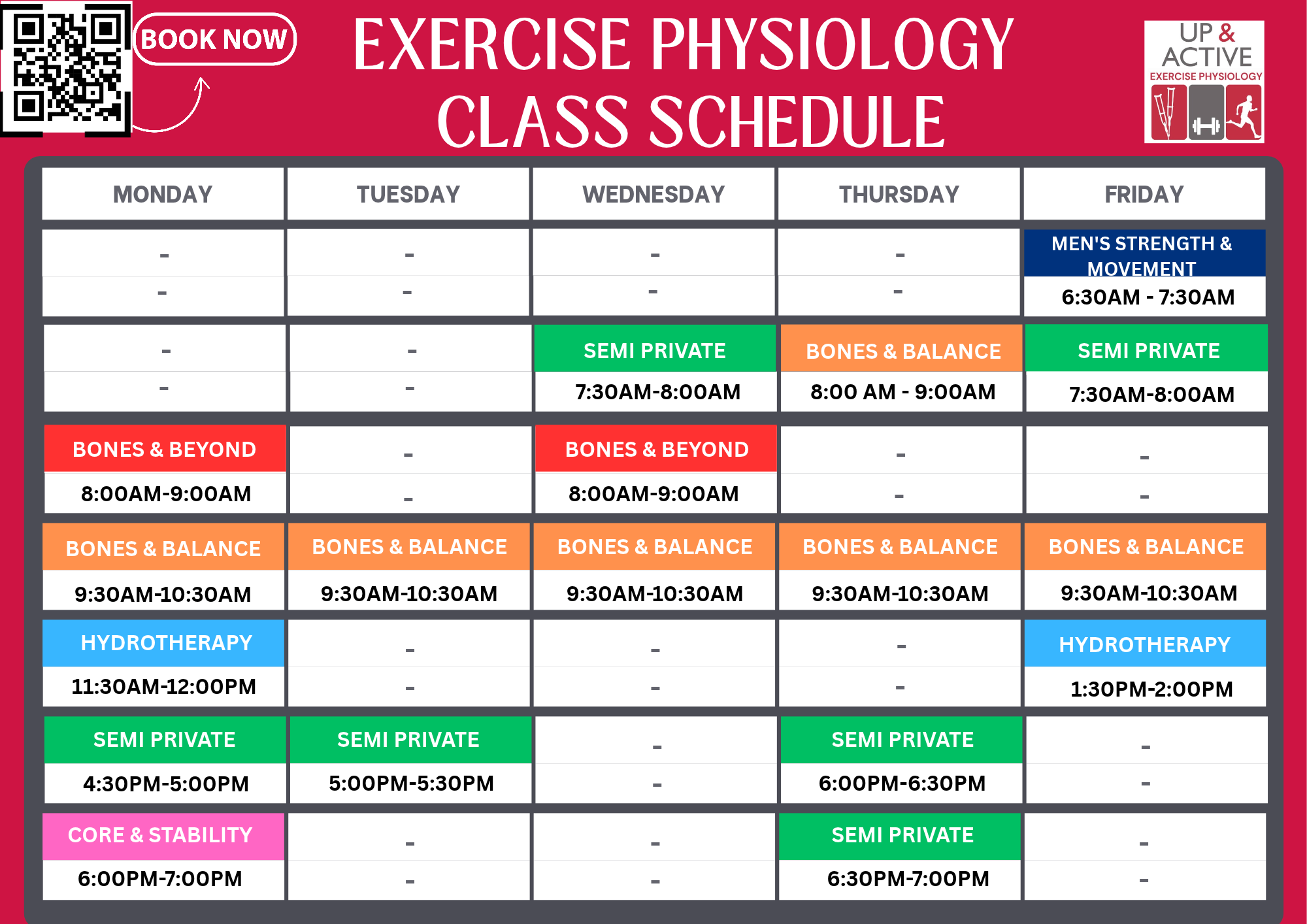 Exercise Physiology Classes